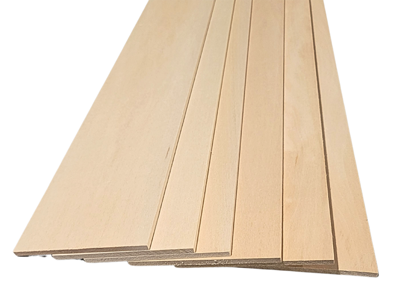 Basswood Sheet 1/32in x 4in x 24in (Pack of 15)